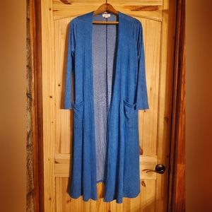 LuLaRoe Duster Cardigan womens size small